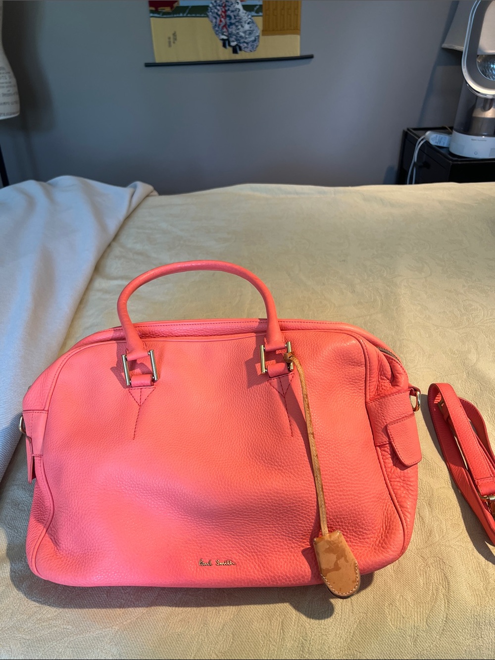Paul Smith lg Boston bag.  FromHarrods used a few times. Bit of wear -as shown